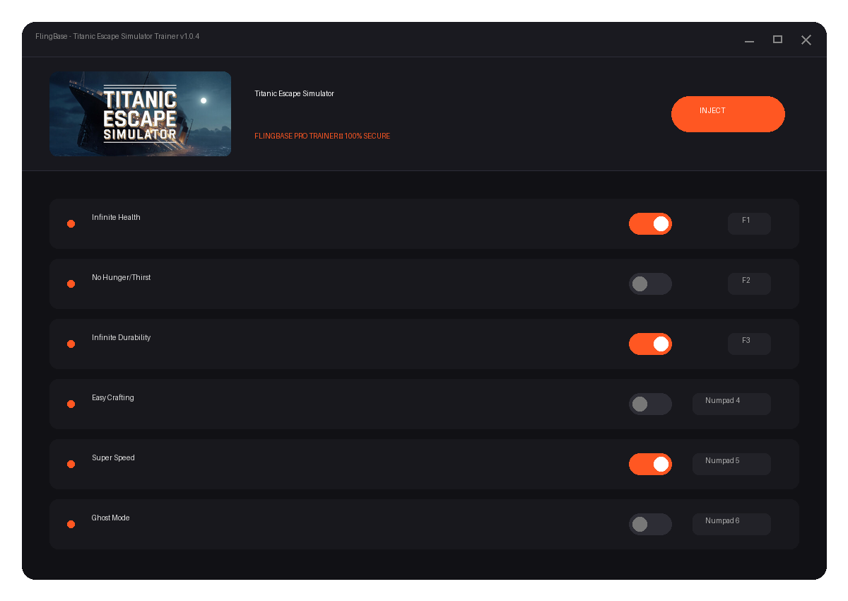 Titanic Escape Simulator — in-game combat