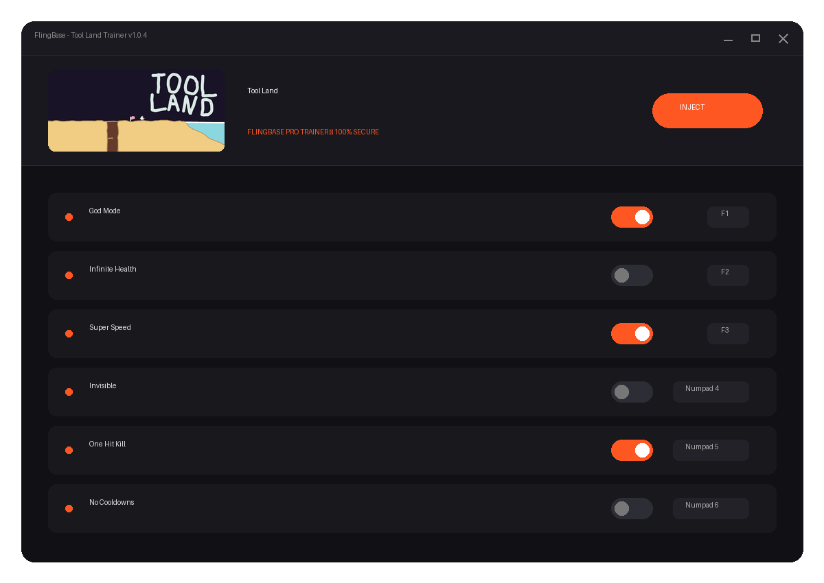 Tool Land — in-game combat