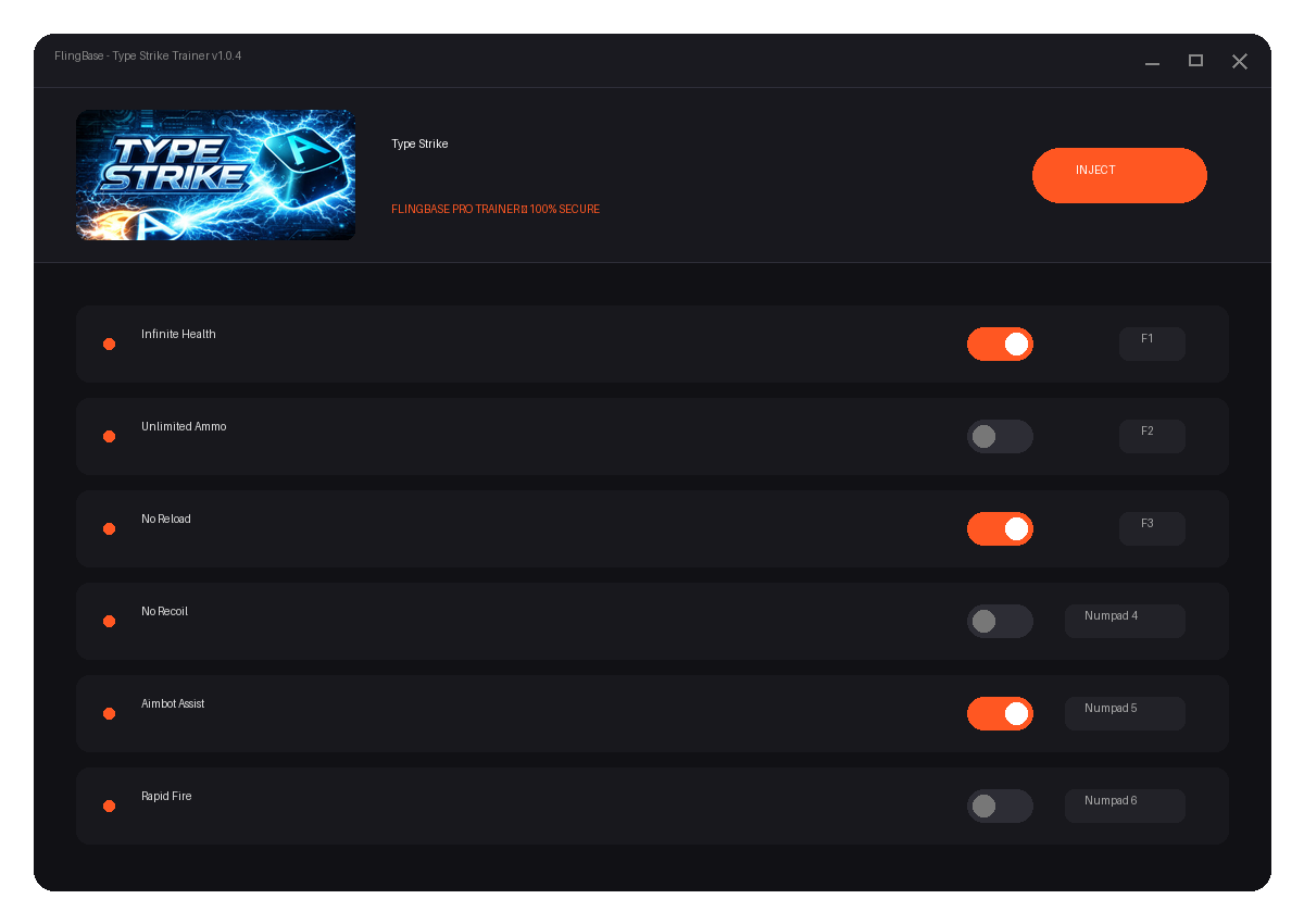 Type Strike — exploration snapshot