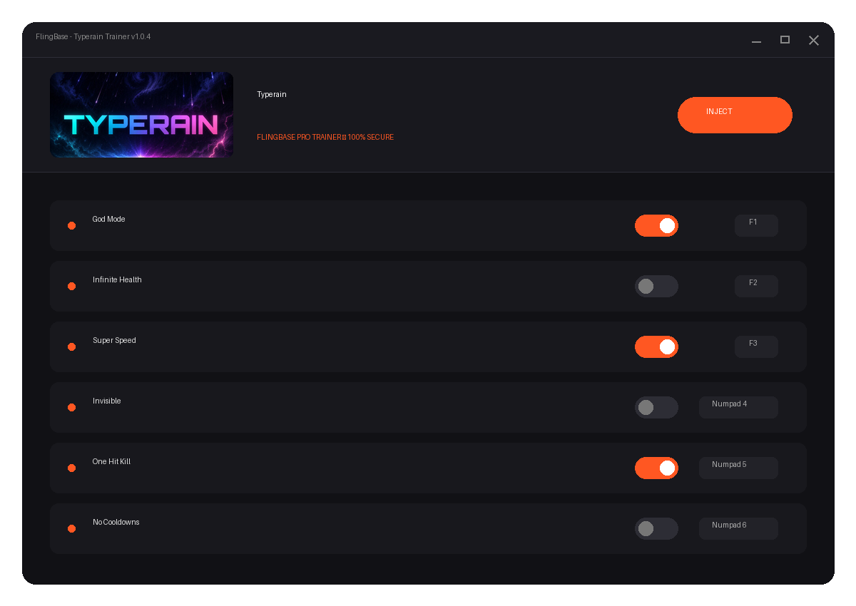 Typerain — gameplay showcase