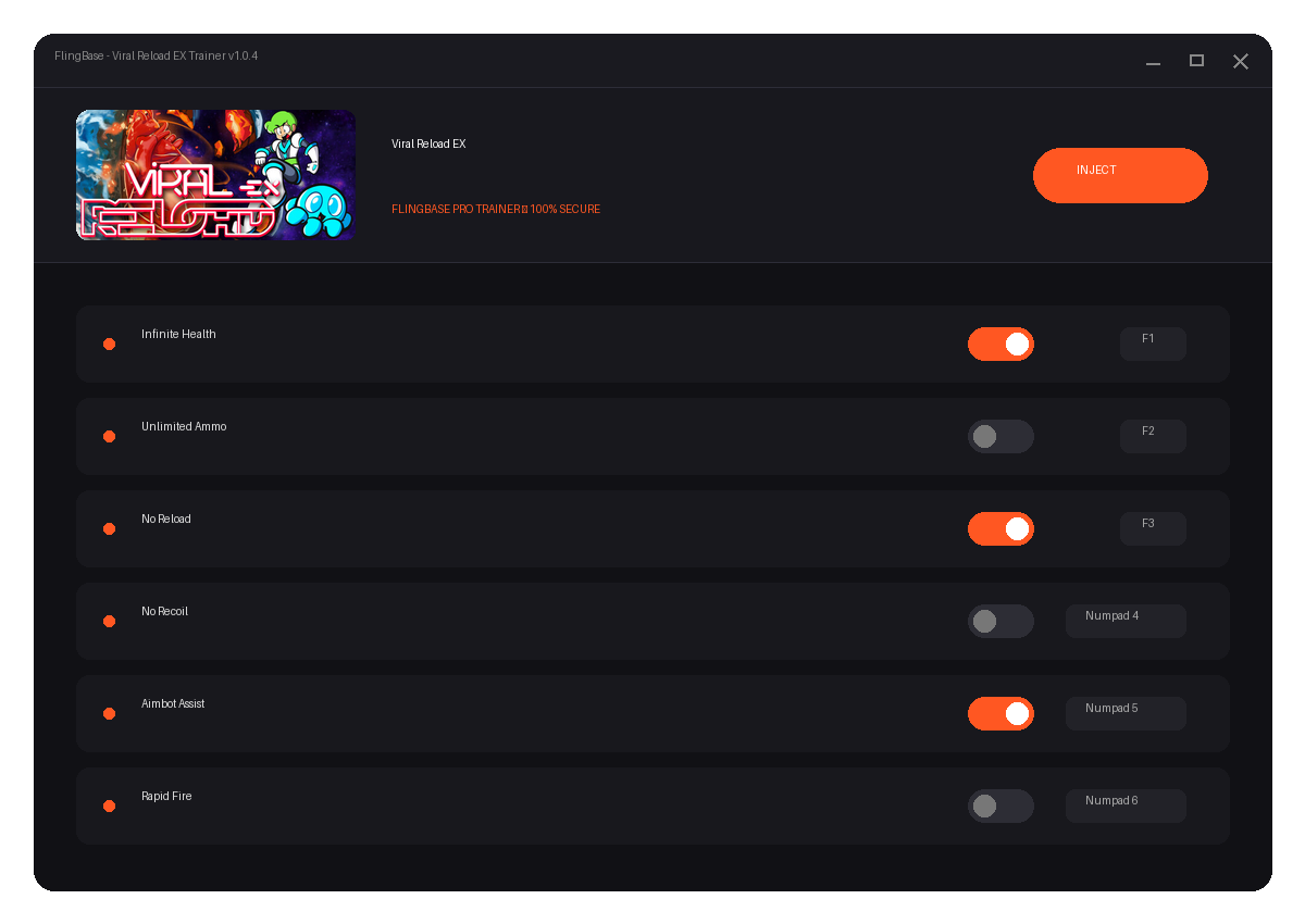Viral Reload EX — exploration snapshot