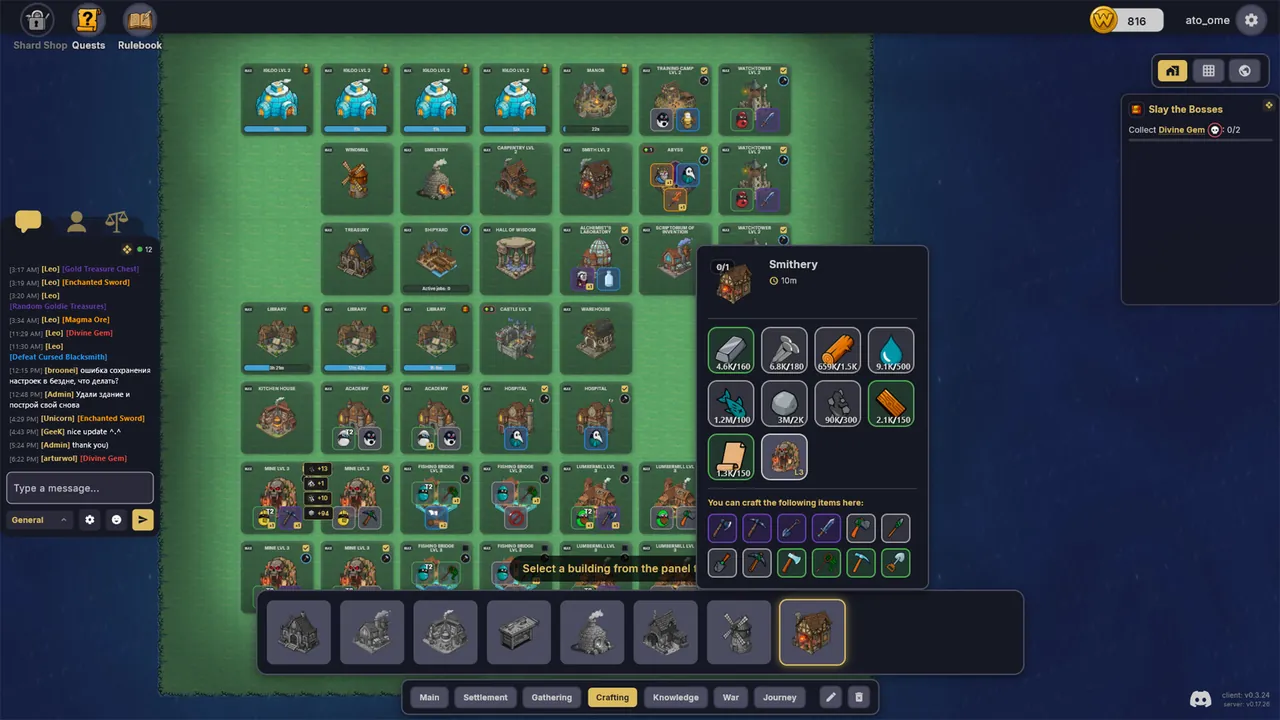 World of Eggs: Idle Adventures — in-game combat